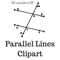Parallel Lines - Math Clipart Pack Freebie