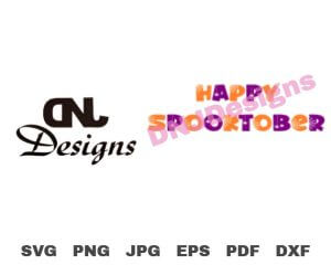 DNJDesigns - Some of Our Work - Happy Spooktober Etsy Thumbnail
